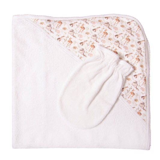 Towel forest animals pima cotton